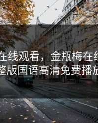 金瓶梅 在线观看,金瓶梅在线观看完整版国语高清免费播放