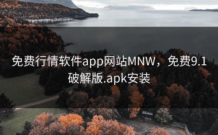 免费行情软件app网站MNW，免费9.1破解版.apk安装